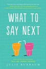 Cover: What to Say Next - Delacorte Press