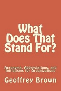 Enlarge image Cover: What Does That Stand For? - Between the Lakes Group