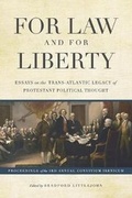 Cover: For Law and for Liberty - Davenant Press
