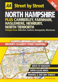 Abbildung von: AA Street by Street Hampshire, North - Automobile Association