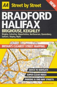 Abbildung von: AA Street by Street Bradford, Halifax - Automobile Association