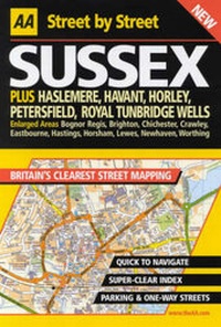 Abbildung von: AA Street by Street Sussex - Automobile Association