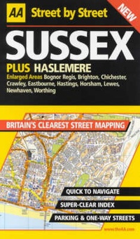 Abbildung von: AA Street by Street Sussex - Automobile Association