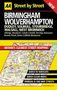 Abbildung von: AA Street by Street Birmingham, Wolverhampton - Automobile Association