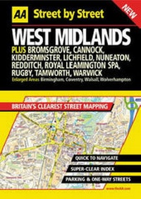 Abbildung von: AA Street by Street West Midlands - Automobile Association