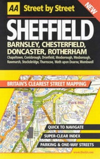 Abbildung von: AA Street by Street Sheffield - Automobile Association