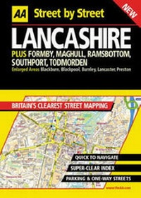 Abbildung von: AA Street by Street Lancashire - Automobile Association