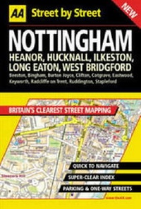 Abbildung von: AA Street by Street Nottingham - Automobile Association