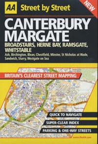 Abbildung von: AA Street by Street Canterbury, Margate - Automobile Association