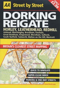Abbildung von: AA Street by Street Dorking, Reigate - Automobile Association