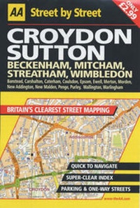 Abbildung von: AA Street by Street Croydon - Automobile Association