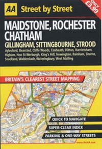 Abbildung von: AA Street by Street Maidstone, Rochester, Chatham - Automobile Association