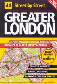 Abbildung von: AA Street by Street Greater London - Automobile Association