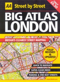 Abbildung von: AA Street by Street Big Atlas London - Automobile Association
