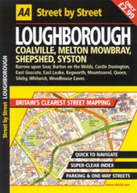 Abbildung von: AA Street by Street Loughborough - Automobile Association