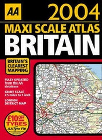 Abbildung von: Maxi Scale Atlas 2004 - Automobile Association
