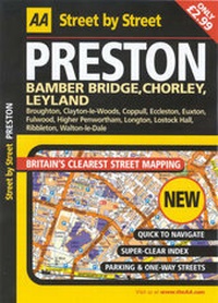 Abbildung von: AA Street by Street Preston: Midi - Automobile Association