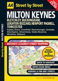Abbildung von: AA Street by Street Milton Keynes - Automobile Association