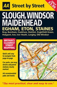 Abbildung von: AA Street by Street Slough,Windsor, Maidenhead: Midi - Automobile Association