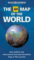 Cover: AA Map of the World - Automobile Association
