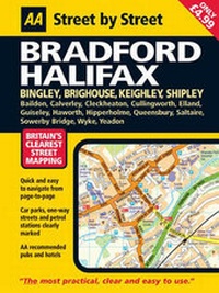 Abbildung von: AA Street by Street Bradford, Halifax: Midi - Automobile Association