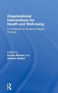 Cover: Organizational Interventions for Health and Well-being - Routledge