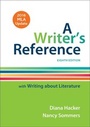 Cover: A Writer's Reference with Writing About Literature with 2016 MLA Update - Bedford/Saint Martin's