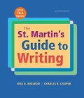 Cover: The St. Martin's Guide to Writing with 2016 MLA Update - Bedford Books