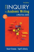 Cover: From Inquiry to Academic Writing with 2016 MLA Update - Bedford Books