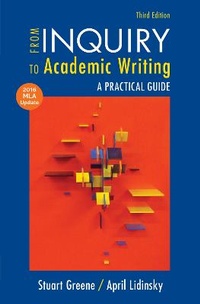 Enlarge image Cover: From Inquiry to Academic Writing with 2016 MLA Update - Bedford Books