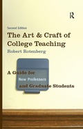 Cover: The Art and Craft of College Teaching - Routledge