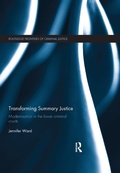 Bild: Transforming Summary Justice - Routledge