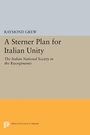 Cover: A Sterner Plan for Italian Unity - Princeton University Press