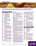 Cover: CPT (R) 2017 Express Reference Coding Card: Behavioral Health - American Medical Association