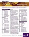 Cover: CPT 2017 Express Reference Coding Card: Pulmonary/Respiratory - American Medical Association