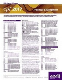 Enlarge image Cover: CPT 2017 Express Reference Coding Card: Evaluation and Management - American Medical Association