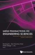 Cover: Iaeng Transactions On Engineering Sciences: Special Issue For The International Association Of Engineers Conferences 2015 - World Scientific Publishing Co Pte Ltd