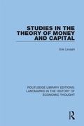 Cover: Studies in the Theory of Money and Capital - Routledge