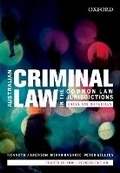 Cover: Australian Criminal Law in the Common Law Jurisdictions - OUP Australia and New Zealand