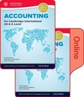 Cover: Accounting for Cambridge International AS & A Level - Oxford University Press