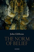 Cover: The Norm of Belief - Oxford University Press