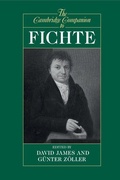 Cover: The Cambridge Companion to Fichte - Cambridge University Press