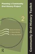 Cover: Planning a Community Oral History Project - Routledge