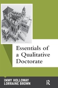 Cover: Essentials of a Qualitative Doctorate - Routledge