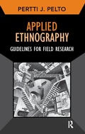 Cover: Applied Ethnography - Routledge