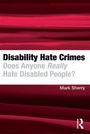 Cover: Disability Hate Crimes - Routledge