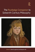 Cover: Routledge Companion to Sixteenth Century Philosophy - Routledge