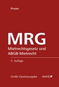 Cover: MRG - Mietrechtsgesetz und ABGB-Mietrecht - Manz