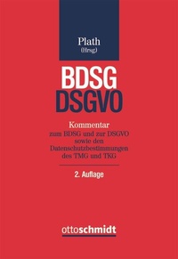 Abbildung von: Bdsg/Dsgvo - Otto Schmidt Verlag