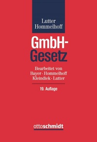 Abbildung von: Gmbh-Gesetz - Otto Schmidt Verlag